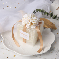 Boîtes d'emballage en PVC transparent recyclables personnalisées, emballage de vente au détail hautement transparent pour gâteau de mariage, cadeau et artisanat