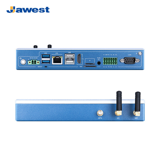 Factory Direct Mini PC Fanless Rugged RK3568 8GB DDR4 64GB -20-70C Wide Voltage Input Embedded Industrial Computer in Stock AI