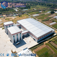 Estructura de Almacén Prefabricado de Acero para Proyectos Industriales, Construcción Pre-ingenierizada para Talleres