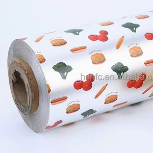 Tổ ong khuôn mẫu nhôm lá giấy mềm vuông cách điện Burger bọc tráng và in cuộn cho bao bì thực phẩm - Product Image 1