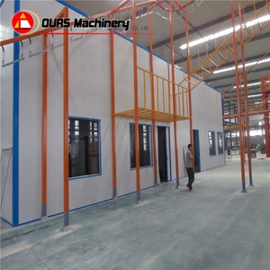 Automatische elektro statische Pulver beschichtung Sprüh lackier linie Metall beschichtung maschinen zum Verkauf - Product Image 3