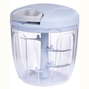 Accesorios de Cocina, Herramienta Multifuncional <span class=keywords><strong>Manual</strong></span> para Cortar Verduras, Mini Cortador de Verduras con 4 Cuchillas, Picador de Verduras, Gadgets de Cocina - Product Image 4