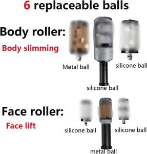 360 Degree Endos Roller Massage Lymphatic Drainage <strong>Cellulite</strong> Reduction Inner Ball Roller Slimming <strong>Machine</strong> for Face Body - Product Image 4