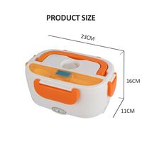 Boîte alimentaire portable chauffante électrique, type bento, amovible, pour repas chauds – Meilleure vente