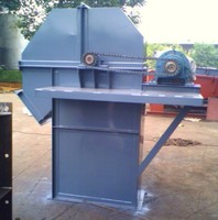 Élévateur à godets vertical Dragon pour ciment en vrac et produits chimiques, série TD, élévateur à godets à courroie spécial