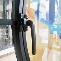 Marcos de aluminio personalizados, ventana redonda de vidrio circular con pivote que se puede abrir