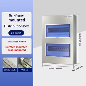 24-30 Way Concealed Stainless Steel Row Box for Strong Current Lighting Household Power Distribution Equipment Distribution box - Product Image 5
