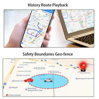 Conteneur de bagages portable étanche, mini traceur GPS magnétique 4G 5000mAh
