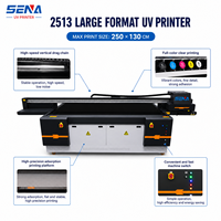 Impresora UV de Cama Plana 2513 del Fabricante, Impresora de Inyección de Tinta LED para Tarjetas, Maletas, Botellas, Plástico, Vidrio, Metal, Madera, Máquina de Impresión Digital de Paneles