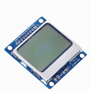 SeekEC 5110 <span class=keywords><strong>LCD</strong></span> Module affichage moniteur bleu rétro-éclairage adaptateur PCB 84*48 84x84 Lcd5110 5110 écran <span class=keywords><strong>LCD</strong></span> Module - Product Image 1