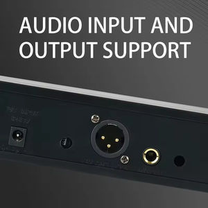 ไมโครโฟนไร้สาย VHF 4 ช่อง ตัดเสียงรบกวน <span class=keywords><strong>สัญญา</strong></span>ณแรง ระยะ 100 เมตร ไมโครโฟนมือถือสำหรับ<span class=keywords><strong>คาราโอเกะ</strong></span>ที่บ้าน XLR - Product Image 5