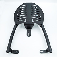 Support de fixation réglable pour boîte de livraison sur hayon de véhicule, accessoire de modification pour moto