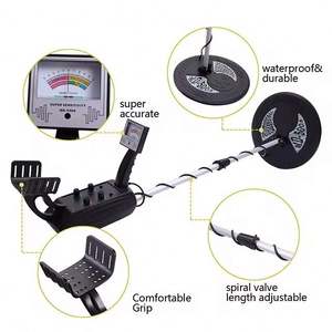 2025 Segurança Coin Detector MD5008 ROHS Certified Steel Metal Detector com Rádio Shack Discovery 1000 Gold Detector Station - Product Image 4