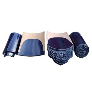 Matériau de toiture tuile émaillée bleu chinois à la porte du Temple du Ciel - Product Image 2