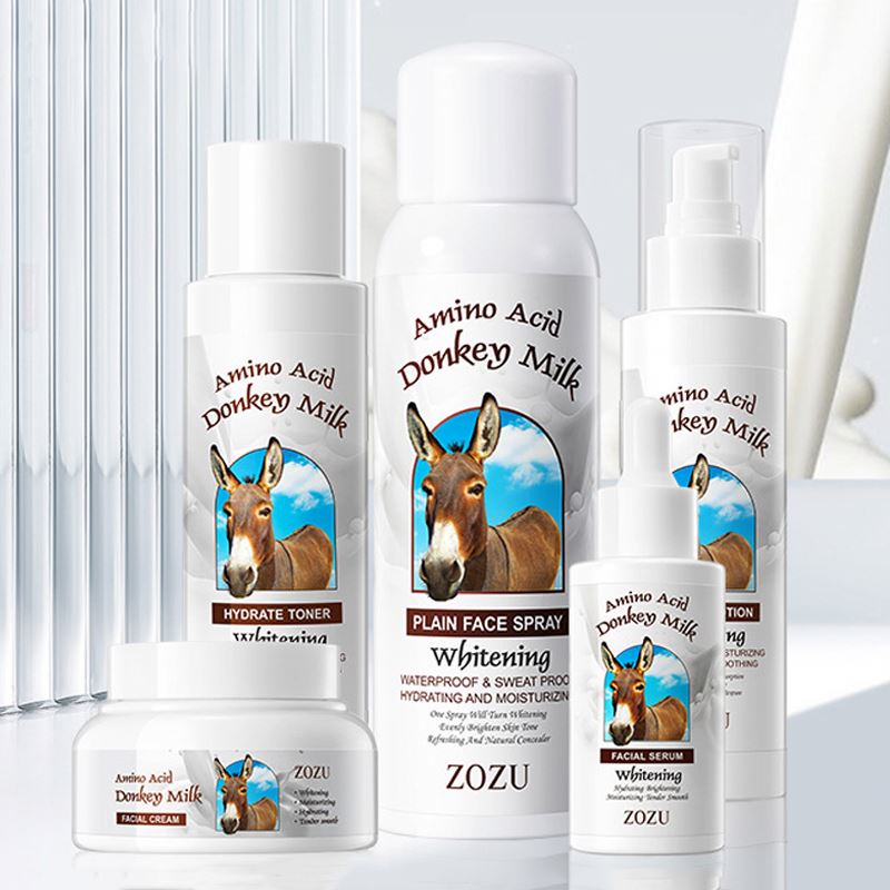 ZOZU Natural Donkey Milk Body Lotion Vegan Herbal Amino Acid