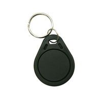Badge rfid bon marché, contrôle d'accès, porte-clés rfid F08 13.56mhz à bas prix