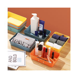 High Quality Plastic Storage Box Colorful Home Clothes Plastic Containers Storage Containers