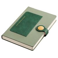 Cuaderno de Negocios Promocional Personalizado, Creativo y Portátil, de Cuero PU y Papel, con Logotipo Personalizado, Color Personalizado, Serigrafía