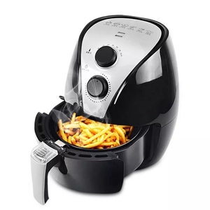 Friteuse à air électrique 1500W en gros, fabricant intelligent, capacité de 2,5L, cuisson sans huile pour la maison, la voiture, le camping-car, l'hôtel, batterie électrique - Product Image 3
