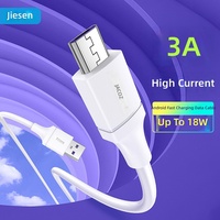 Câble de données USB Micro USB à charge rapide Jiesen 3A pour autres téléphones Android