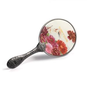 Espejo de Bolsillo Metálico de Estilo Clásico con Logotipo Personalizado y Adhesivo Epóxico, Disponible en Stock - Product Image 6