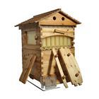 Automatische Holz-Bienenstöcke Auto-Rahmen Imkereibedarfsartikel Werkzeug Bienenstock frei fließender Honignesenrahmen Nestbasis Bienenstock