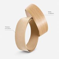Bande de chant flexible en PVC pour placage de bois, idéale pour la cuisine, les armoires, les meubles, les tables et les bureaux
