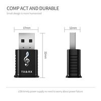 BT-168 USB Bluetooth 5.0 Sender Empfänger Tooya Stereo Computer TV Lautsprecher 3,5mm AUX Auto Kabelloser Empfänger Adapter