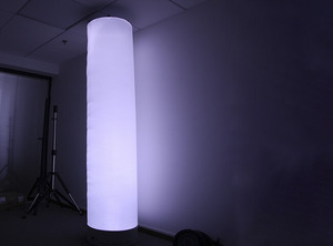 ไฟคอลัมน์ไร้สายกันน้ำ 6x15W RGBW 4in1 DMX512 IP65 สำหรับงานกลางแจ้ง ใช้แบตเตอรี่ เหมาะสำหรับดีเจ ดิสโก้ งานแต่งงาน คลับ อาคาร และเวที - Product Image 3