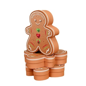 Regalo <span class=keywords><strong>de</strong></span> Navidad personalizado hombre <span class=keywords><strong>de</strong></span> jengibre galleta embalaje <span class=keywords><strong>caja</strong></span> <span class=keywords><strong>de</strong></span> papel con precio competitivo - Product Image 2