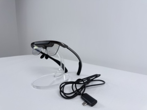 Lunettes intelligentes à conduction osseuse de haute qualité avec audio AR, lunettes de soleil intelligentes, connexion filaire simple au smartphone pour le divertissement mobile - Product Image 6