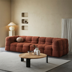 ATUNUS-Canapé Comodo pour Femme, Canapé de Salle de Cinéma Rojo oficina Ejecutiva, Appartamento de Sala de Estar Conjunto de Sofa de Tela Moderno - Product Image 1