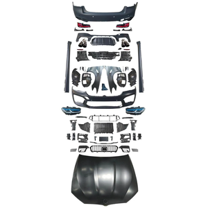Kit carrosserie large pour BMW Série 5 G30, transformation <span class=keywords><strong>M5</strong></span> <span class=keywords><strong>F90</strong></span> LCI, pare-chocs avant avec calandre - Vente flash - Product Image 1
