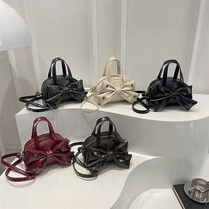 Bolso de Mano con Lazo de Estrella, Estilo Dulce y Moderno para Mujer, Correa Desmontable, Forma de Concha, Mini Bolso Bandolera - Product Image 1