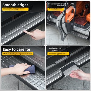 <span class=keywords><strong>Marchepied</strong></span> latéral pour Jetour G700, bande de protection en acier inoxydable, style minimaliste, décoration extérieure - Product Image 5