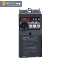 Variateur de fréquence FR-D720S-0.75K Série D700 0,75 kW 1 CV Monophasé 200-240 V 4,2 A Modbus RTU intégré IP20 pour moteur à induction