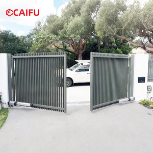 รั้วประตูสวิงคู่ไฟฟ้า ควบคุมด้วยรีโมท ระบบอัตโนมัติ สำหรับทางเข้าบ้าน วิลล่า หรือลานกลางแจ้ง - Product Image 2