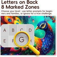 Puzzle en papier éducatif de 300 pièces pour adultes, enfants, seniors, activité familiale, cadeau de soirée, jouet