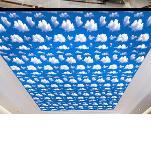 สติ๊กเกอร์ติดผนัง SA-1019 45 ซม.X 10 ม. กันน้ำ ลายเมฆสีฟ้า สำหรับตกแต่งพื้นหลังห้องนอนห้องนั่งเล่น - Product Image 4