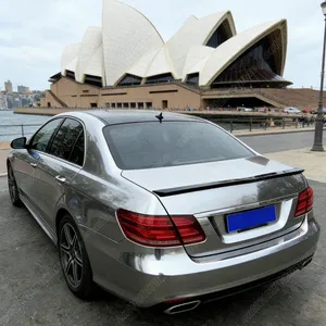 Kit d'accessoires de décoration pour spoiler arrière central de voiture Mercedes Benz W212 Classe E E200 E260 4 portes 2013 2014 2015 - Product Image 4