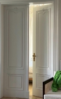 Forestar Usine Personnalisé Luxueux Style Français Intérieur Double Porte pour Maisons Villa