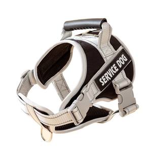 Arnés de moda para mascotas para perros medianos a grandes Anti-Pull para decoraciones de cinta de diseño de velcro para correa dorada para caminar - Product Image 1