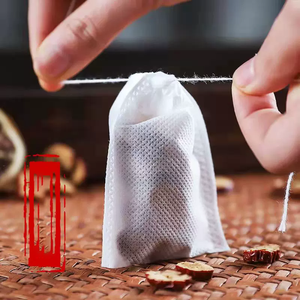 Trong Kho Phân Hủy Sinh Học Túi Trà Với Bông Rút Dây Sinh Thái Gỗ Bột Giấy Lọc Trà Túi Nhiệt Con Dấu Rỗng Lá Lỏng Túi Trà - Product Image 2