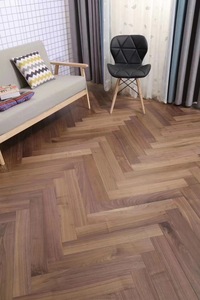 Bán Nóng! 15 <span class=keywords><strong>mm</strong></span> tự nhiên màu đen óc chó sàn gỗ thiết kế sàn gỗ với dễ dàng lắp ráp xương cá gỗ thiết kế sàn - Product Image 6