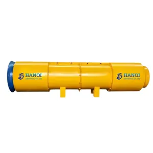 Tunnel Axial Ventilation SDF 2*37kw Rotation speed 2900rpm Air flow 10941-24353CFM, air pressure 640-8160pa Direct drive