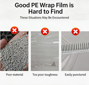 Rotolo di <span class=keywords><strong>Film</strong></span> <span class=keywords><strong>Estensibile</strong></span> per Alimenti 20mic ad Alta Resistenza per Cantieri Edili, Rotolo di Pellicola Plastica/Rotolo di Pellicola per Imballaggio - Product Image 6