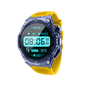 Montre intelligente avec écran AMOLED de 1,43 pouce, assistant vocal, suivi de la forme physique, étanche 3 ATM, bracelet en caoutchouc, boîtier GPS, montre d'activité - Product Image 2