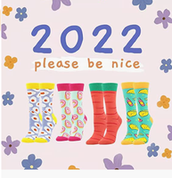 Baleine femmes filles nouveauté drôle équipage chaussettes fou mignon Animal nourriture conception chaussettes coton chaussette emballage cadeau