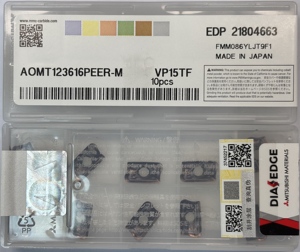 Inserto recubierto de PVD VP15TF para cortador de tipo APX3000 OEM personalizable - Product Image 4