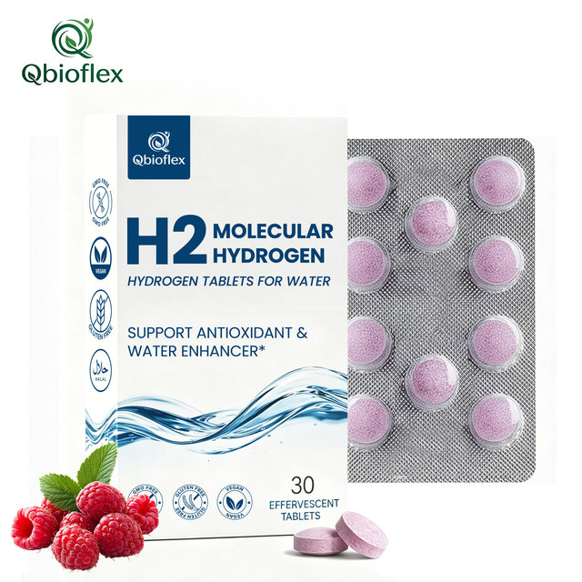 Qbioflex OEM/ODM Magnesium Hydrogen Water Tablets for Rapid Hydration, Support Brain Health Hydrogen Water Tablets